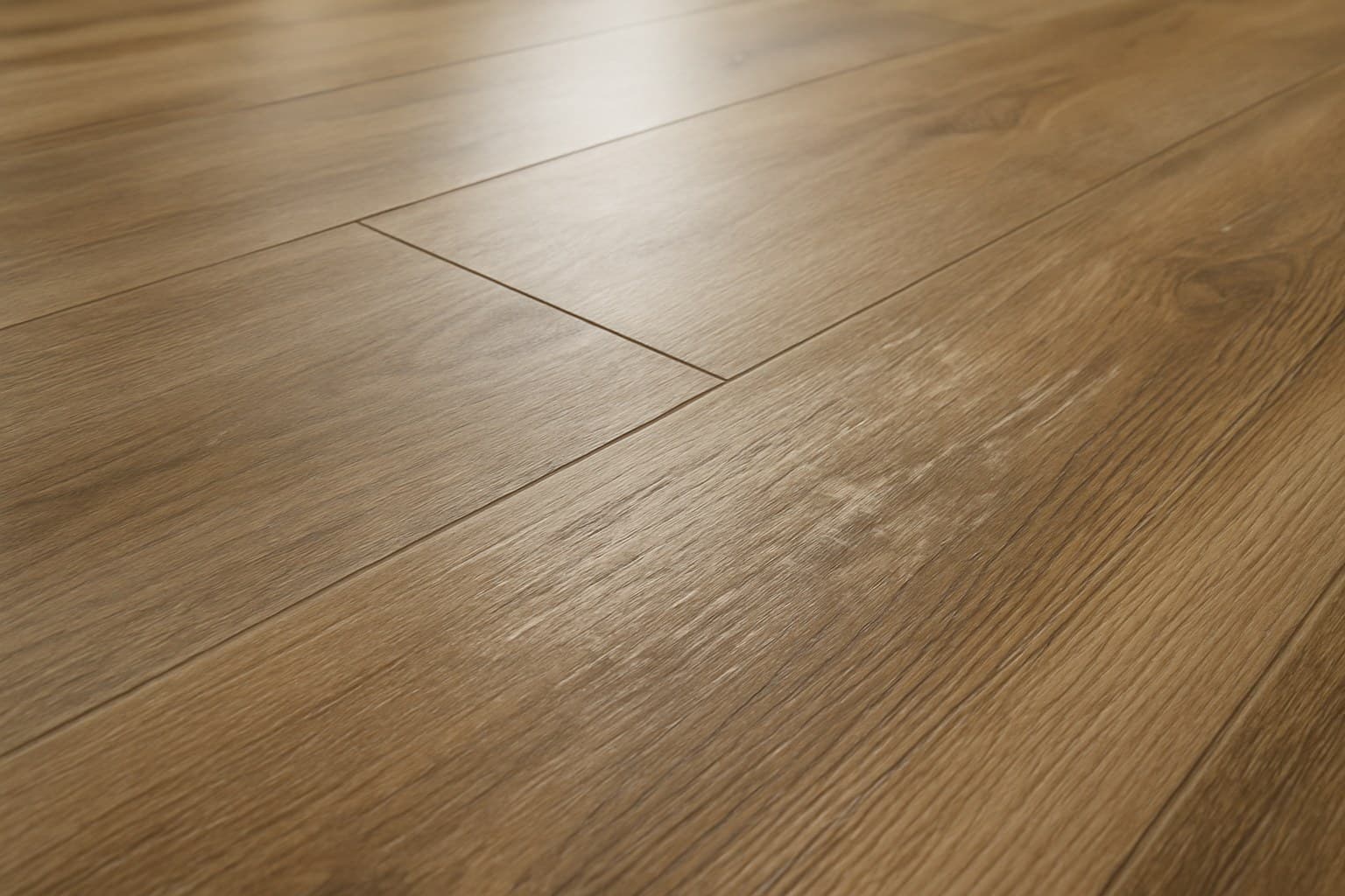 Close-up of a flooring surface showing wear layer durability