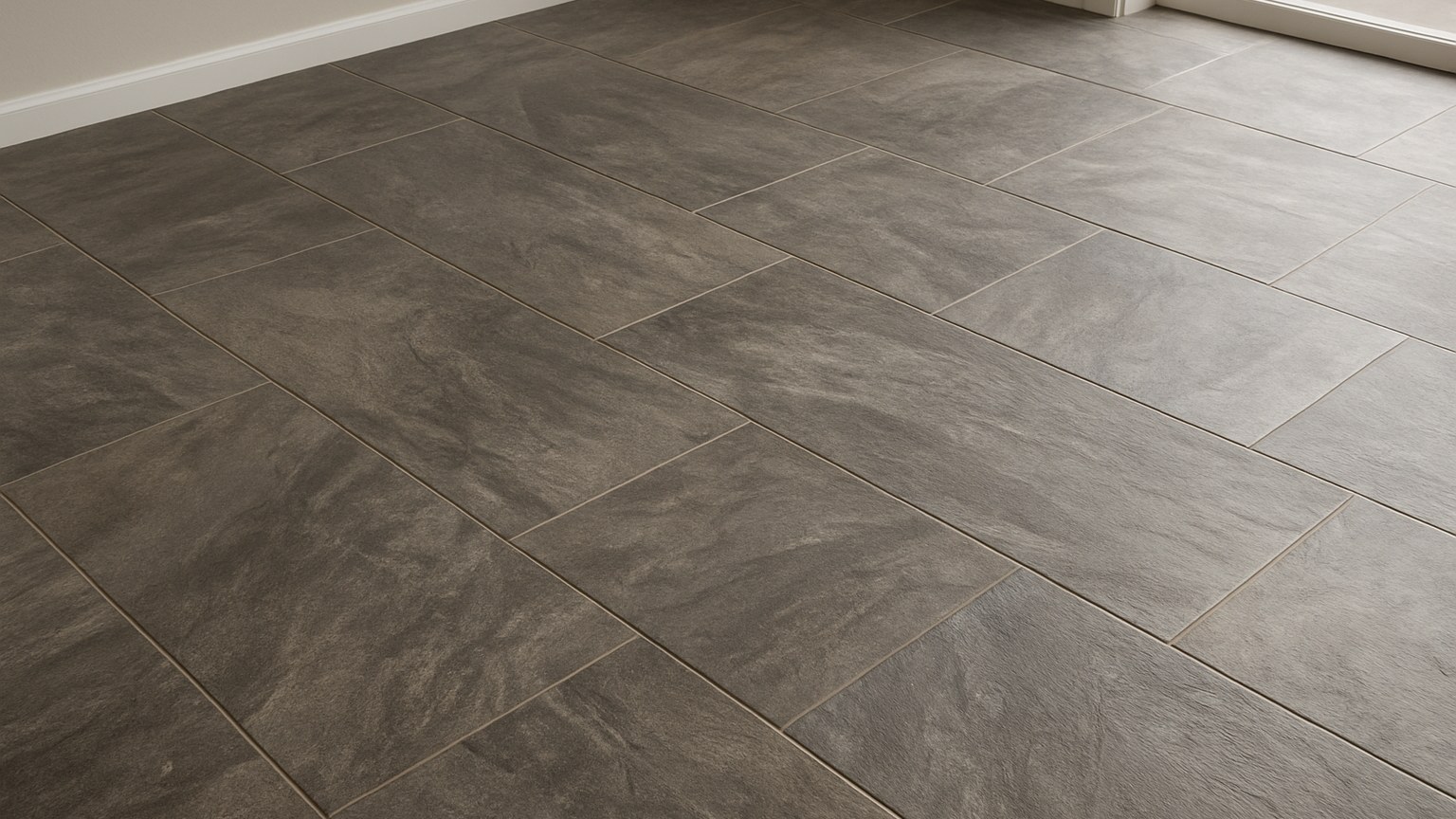 luxury vinyl tile flooring stone look — The plank surface fools almost nobody up close, so here are the seven things I look at on a jobsite to tell convincing stone-look vinyl from the cheap plastic kind
